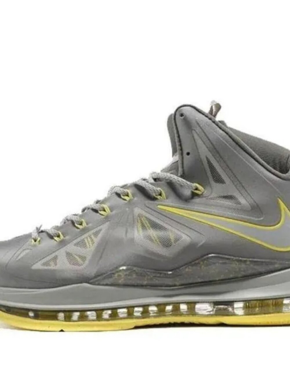 Nike LeBron 10 Canary Yellow Diamond Size 12 | non-og box Exc. Condition